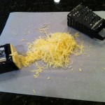 Grating cheese